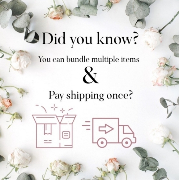 Bundle and Save on Shipping